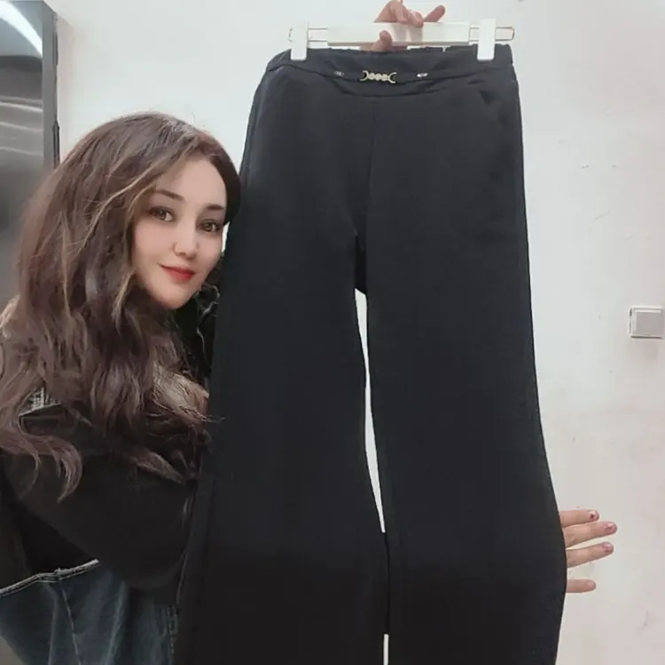 新款微喇裤子好6