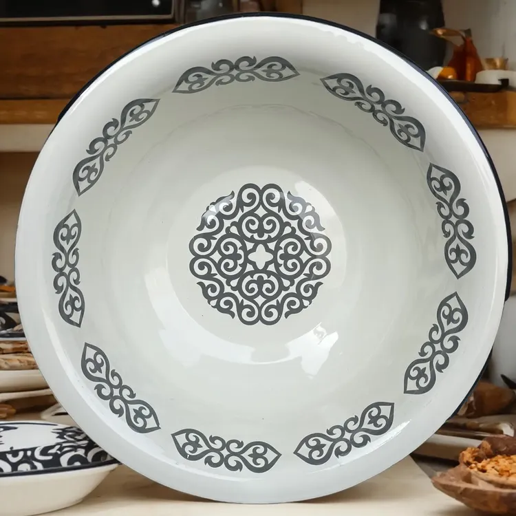 加厚搪瓷多用盆  5升