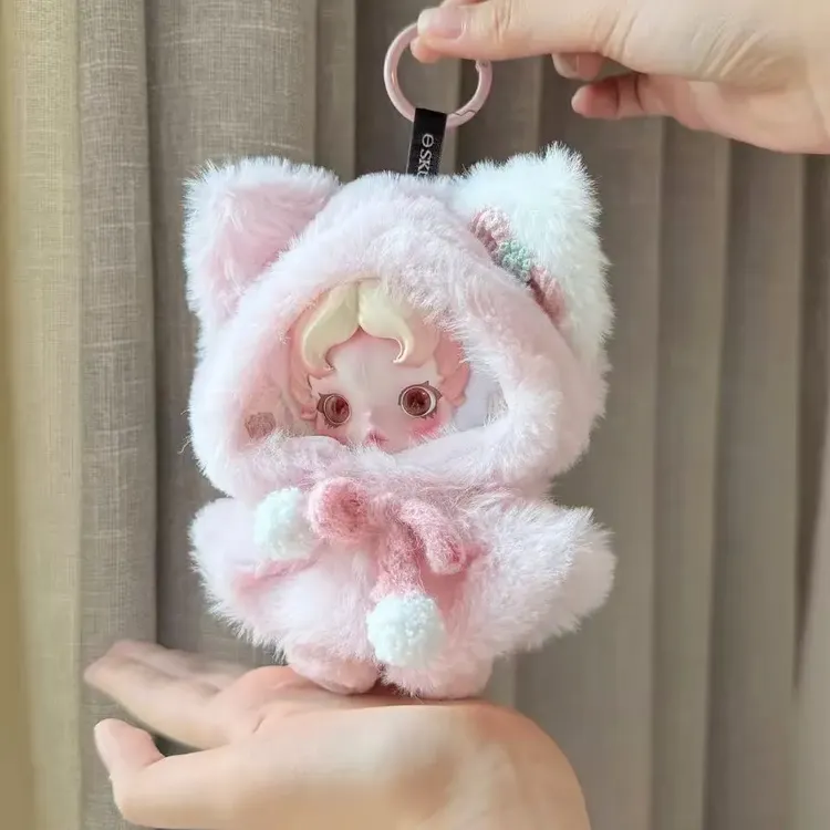 粉绒小猫咪skullpanda光织园不眠剧场娃衣（不含娃）