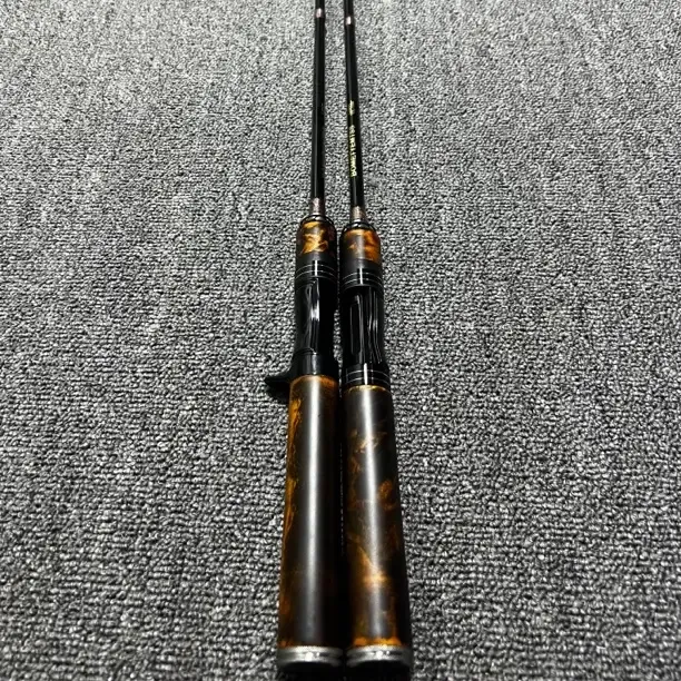 实木握把高碳UL调路亚竿适用于鲈鱼翘嘴马口等小中型鱼类