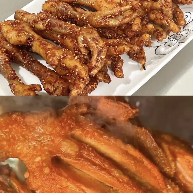 临夏马尔洒清真香酥鸡 香酥鸡（450g)+半斤香辣大鸡爪（6个）