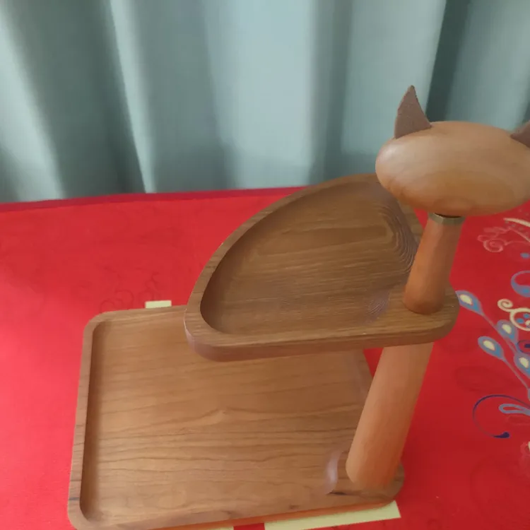 美容院1431置物架收纳架女孩榉木木质收纳盒