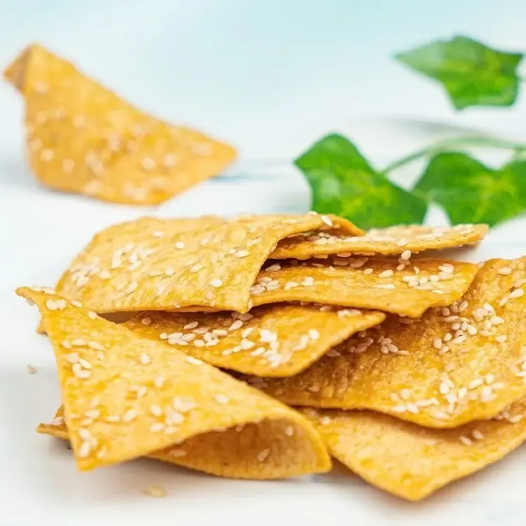 湖南衡阳特产油炸香脆芝麻红薯片休闲零食