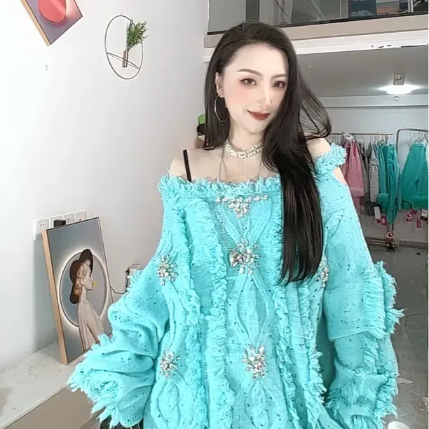 常规款秋季常规针织圆领毛针织衫甜美宽松秋冬套头