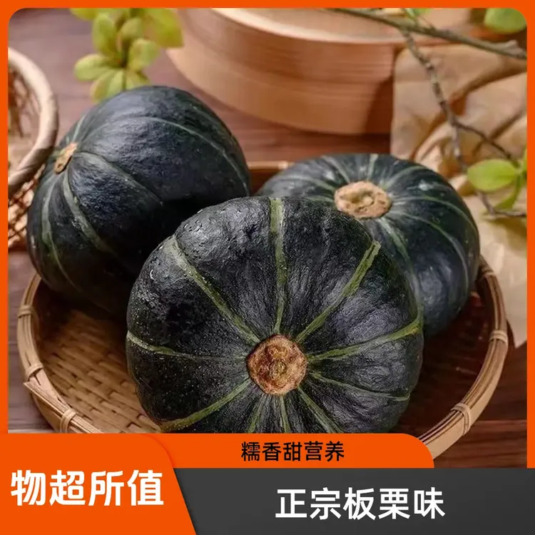 山东潍坊正宗贝贝南瓜粉糯香甜板栗味现摘现发迷你小南瓜