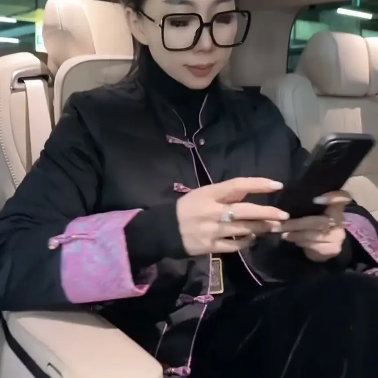 风衣短外套女装立领上衣羽绒棉服长袖中国风气质厚款网红短款时尚