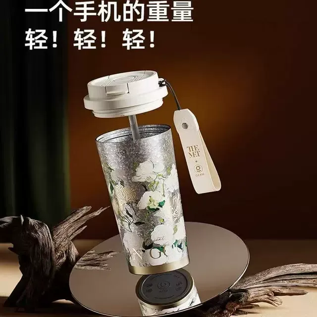 GERM梵高纯钛保温杯2025新款咖啡杯钛杯男女生高颜值杯子水杯甄选