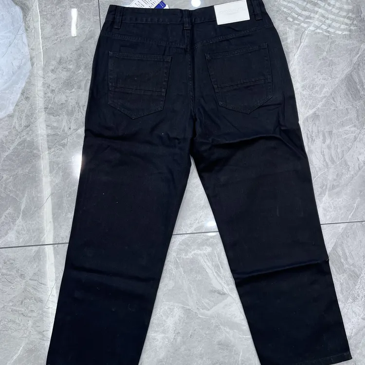 秋冬弹力舒适直筒纯棉休闲长裤