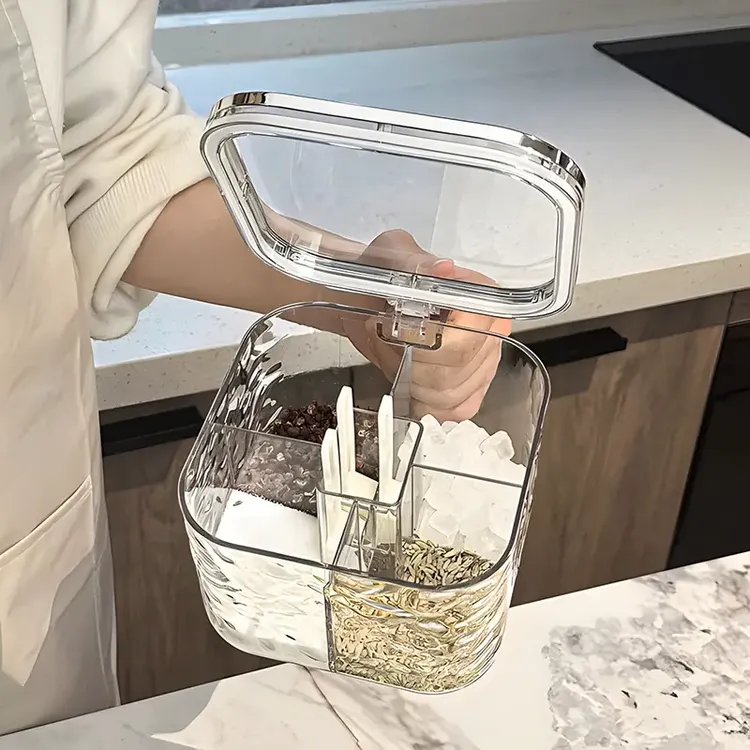 调料盒家用厨房调料罐调料品一体多格盐味精胡椒收纳佐料调味瓶罐