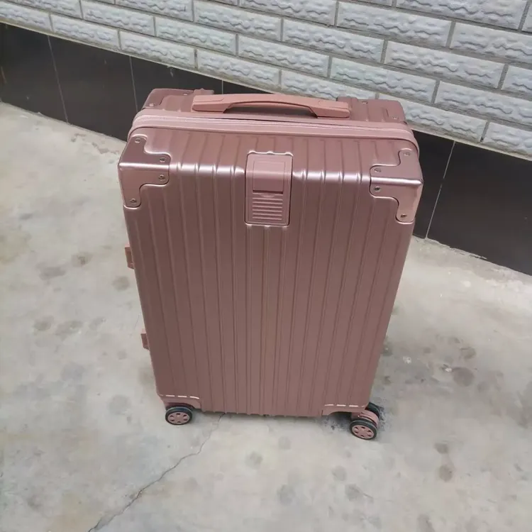 22寸拉链款密码箱行李箱男女学生旅行箱高颜值拉杆箱