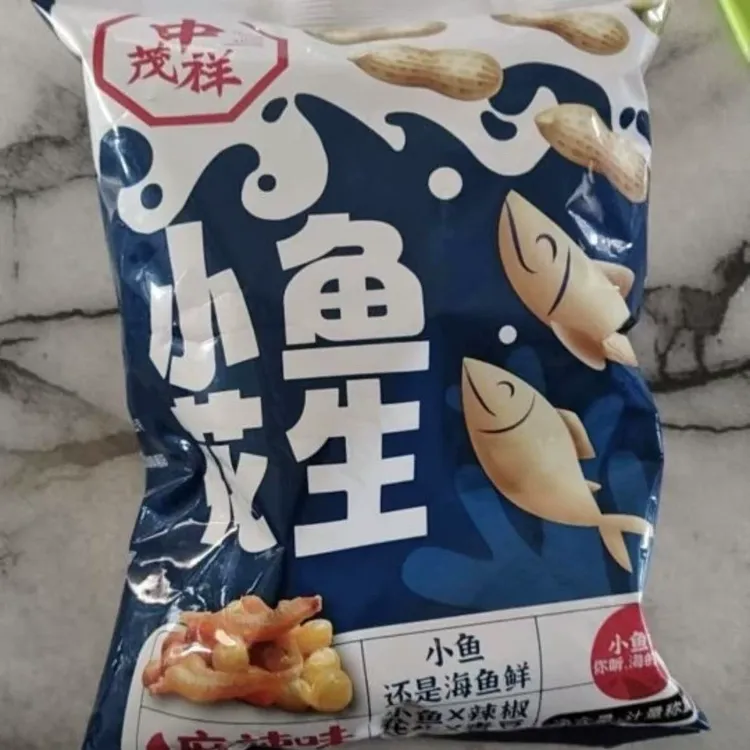 新日期小鱼花生米鬼椒香酥麻辣红皮花生米五下酒菜香辣