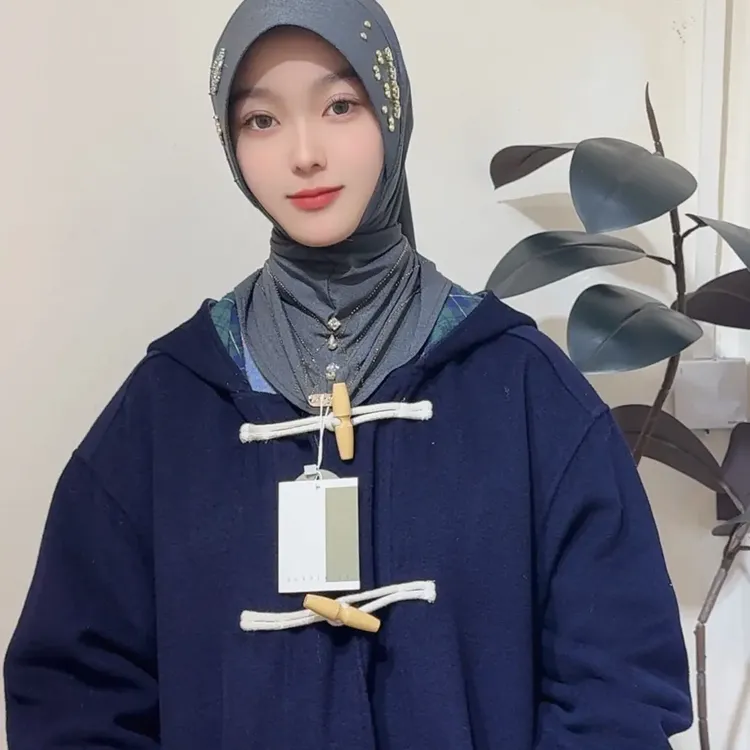 艾嘉新品头巾简伊回族头巾纱巾美纱民族服饰