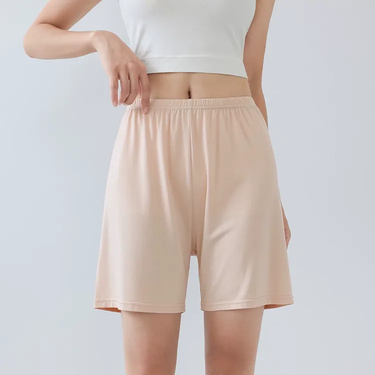 莫代尔安全裤防走光女夏2025打底裤大码内搭短裤肤色不卷边保险裤