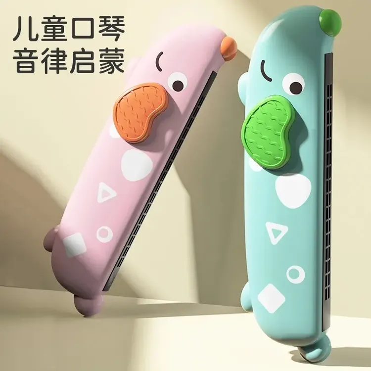 儿童口琴玩具宝宝婴幼专用吹奏乐器锻炼气息入门初学者易学口风琴商品图