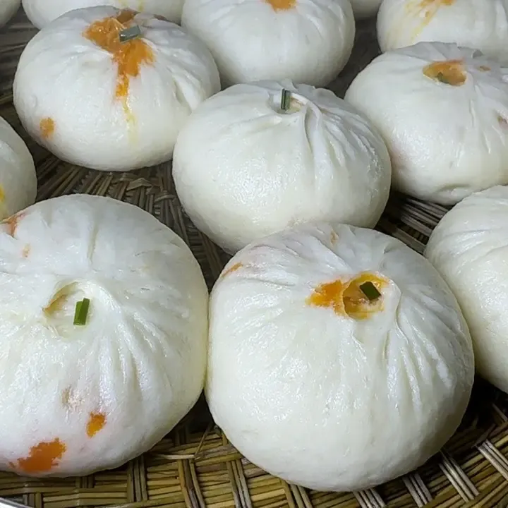 手工包制老面发酵酱肉大包包子10个装教程【京东顺丰包邮】