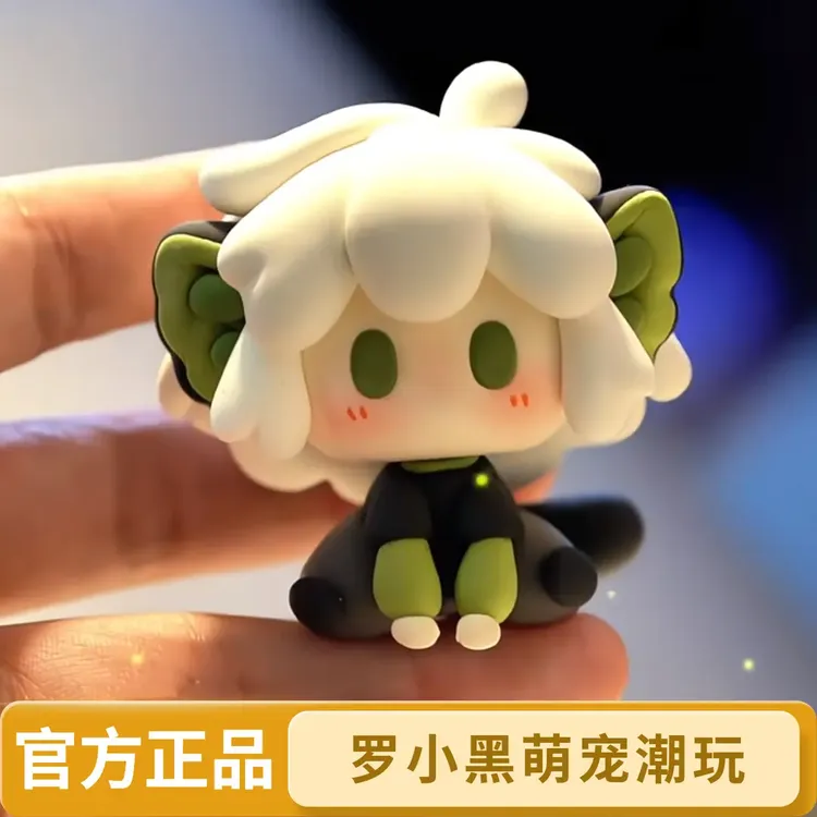 【官方旗舰品】罗小战记2大电影周边可爱手工粘土公仔摆件潮玩