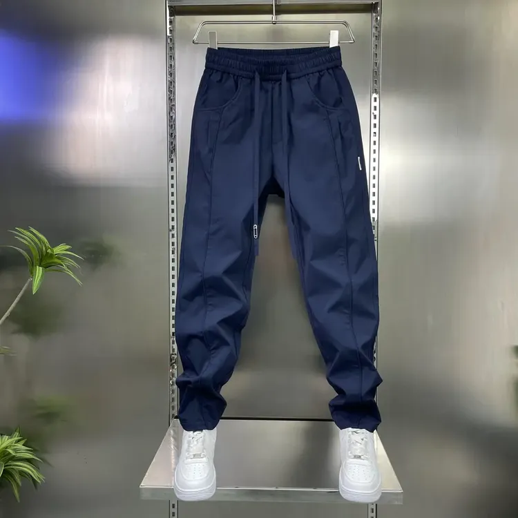 2025秋冬男运动休闲时尚户外百搭潮流舒适宽松潮牌弹力冲锋裤