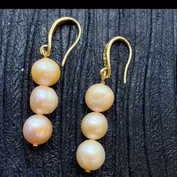 经典白色耳环日韩中国红简约风耳饰女百搭民族风金色