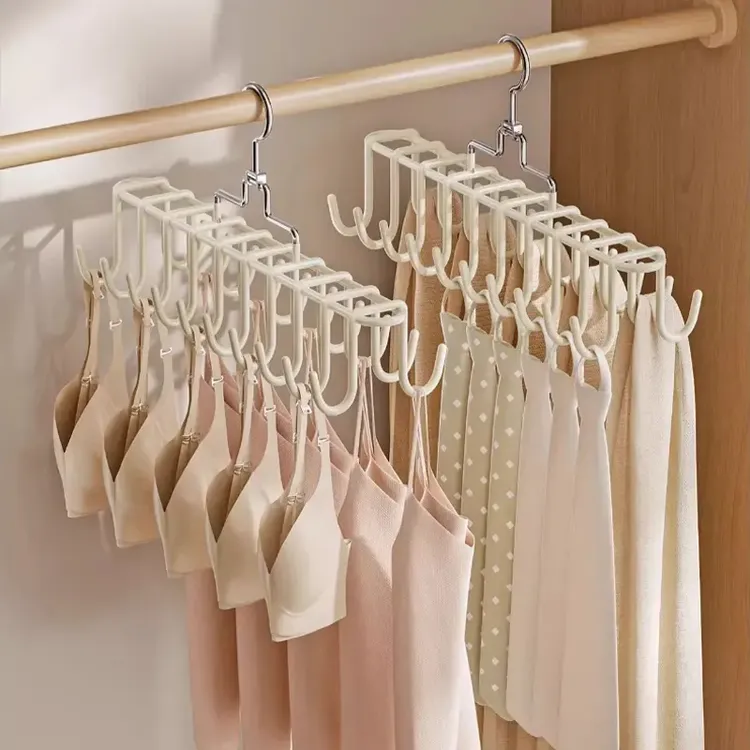 衣架挂晾衣服家用内衣收纳多功能旋转挂钩皮带丝巾神器晾衣架