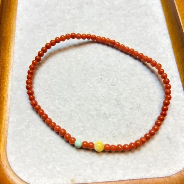 本命年卡2南红单圈手串