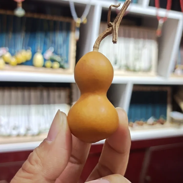 天然文玩小葫芦手把件吊坠钥匙扣挂饰男士女士随身好物