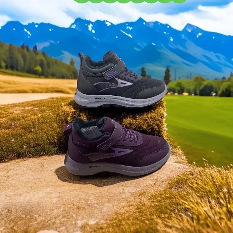 超级防寒保暖男女同款冬季加绒棉鞋防滑软底保暖中老年爸爸妈妈