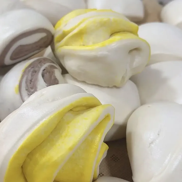 马志国甘肃临夏广河回民特色清真馒头花卷