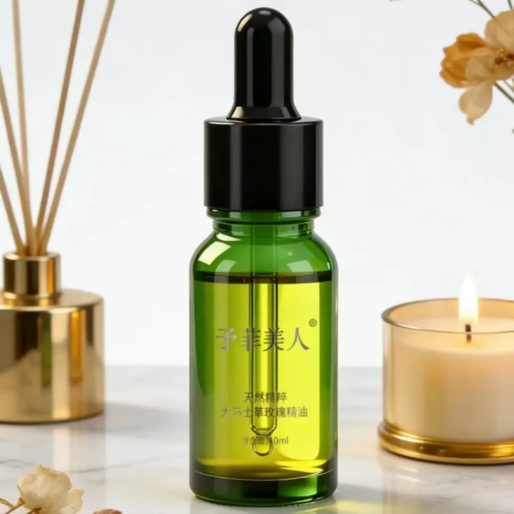 大马士革玫瑰紧致美颜保湿淡化痘印精油护肤润肤无添加