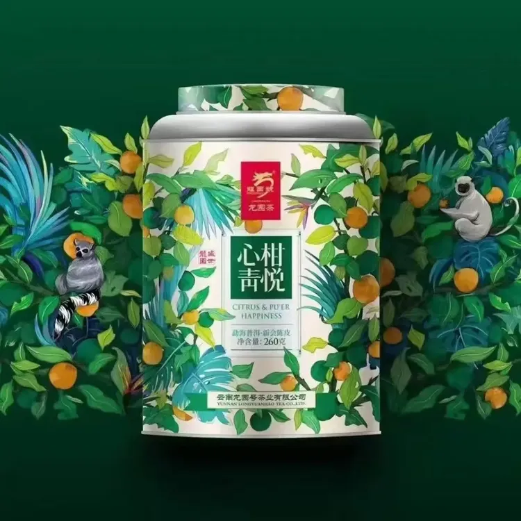 小青柑普洱茶正宗新会陈皮柑普茶礼盒装