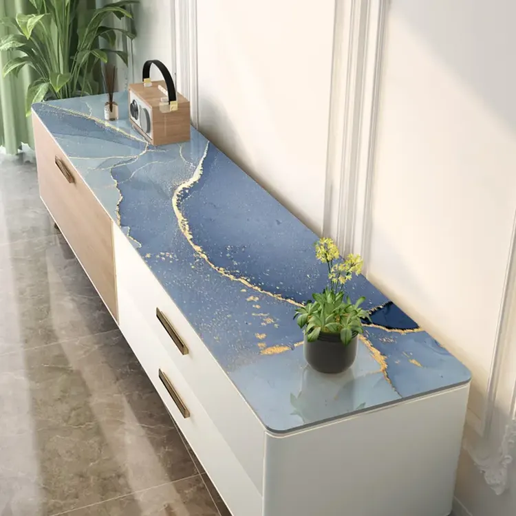 电视柜垫子台面桌布防水防油免洗pvc桌垫软玻璃盖布鞋柜桌布胶垫