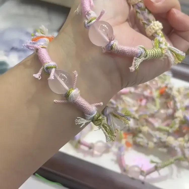 木质民族风手工串珠女款小众百搭手饰