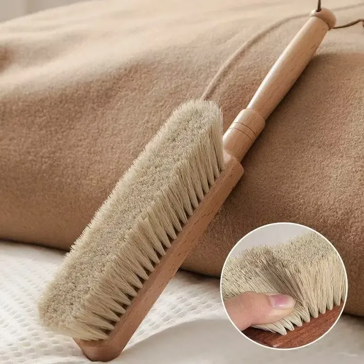 清洁刷扫床刷子木柄软毛家用床上除尘刷扫床刷笤帚刷子