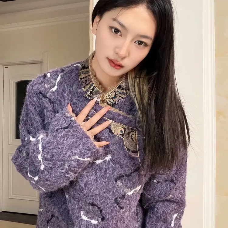 秋冬」藏装女秋冬短款外套气质百搭藏式