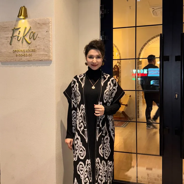艾特莱斯厚款气质秋季网红宽松大码风成人保暖外搭显瘦针织【111】