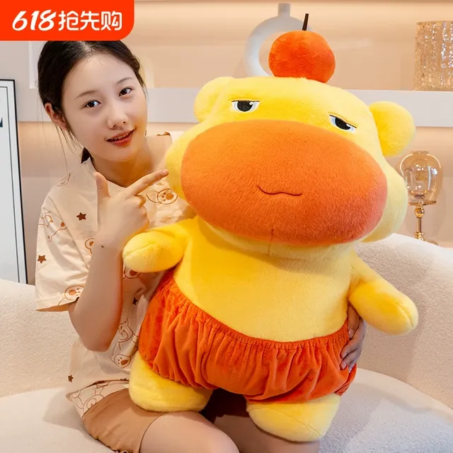 网红可爱水豚噜噜玩偶可爱表情包搞怪笔袋零钱单肩包挂件毛绒玩具