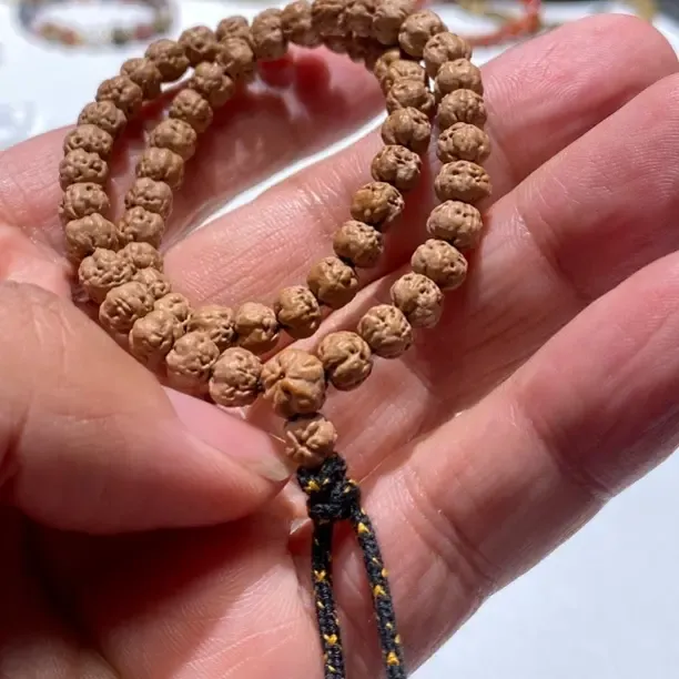 原桩佛手小金刚手持 天然矮桩玄武纹 尺寸6mm左右 精品款