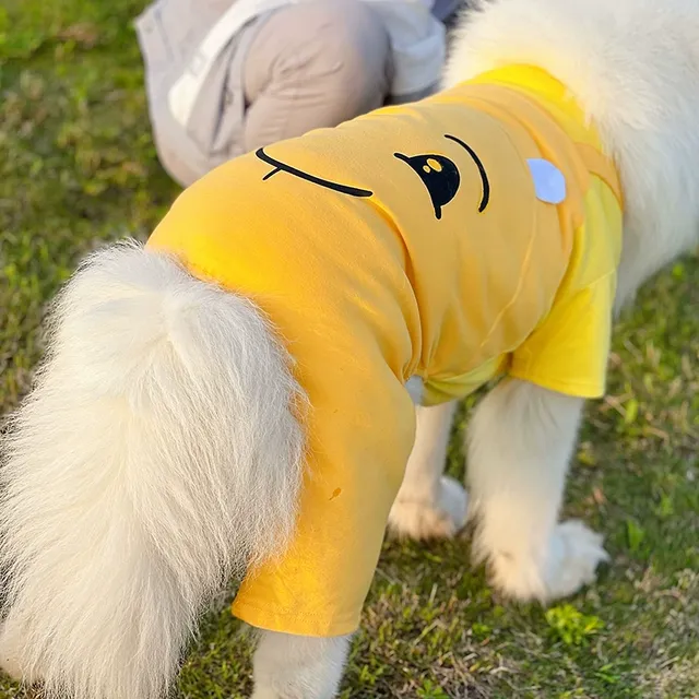 狗狗衣服秋天萨摩耶衣服金毛拉布拉多边牧中型大型犬春秋款四脚衣