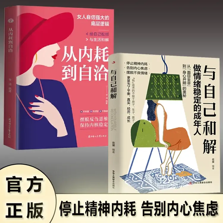 与自己和解 做情绪稳定的成年人 停止精神内耗 告别内心焦虑 