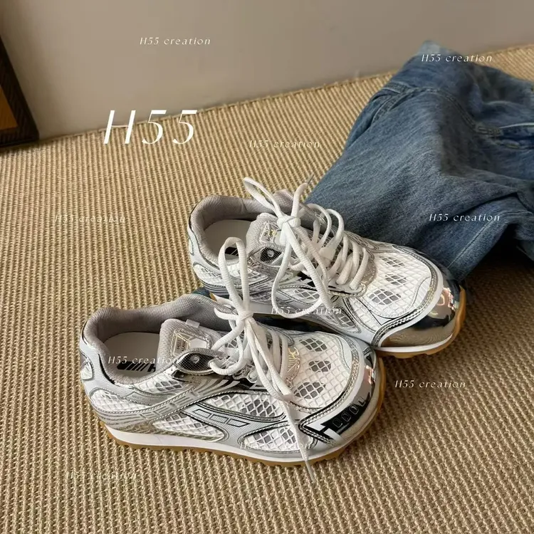 【胖胖专属】H55-丹麦旧时光｜春新系编织风运动德训鞋25-2206