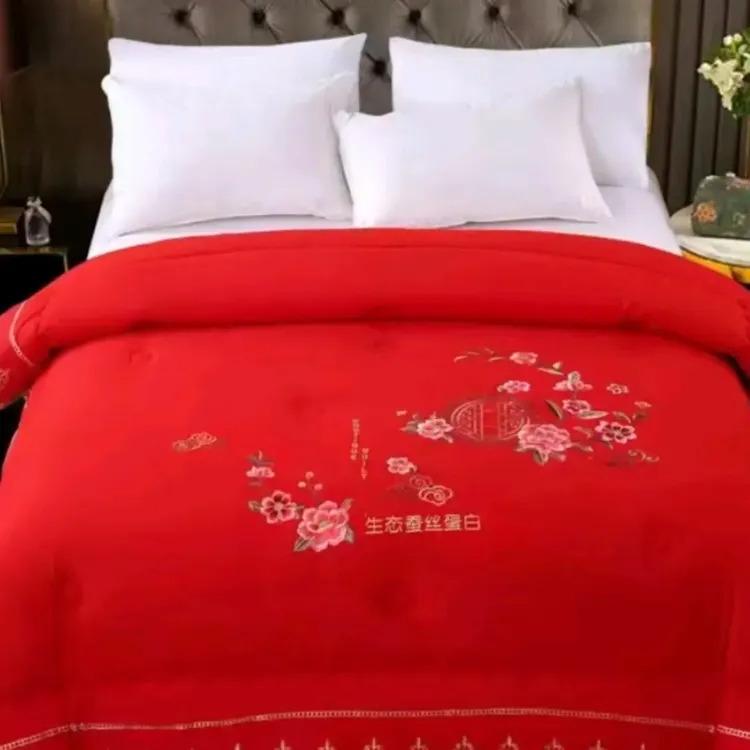 95%及以上加厚蚕丝被双人被夏凉被手工通用四季通用