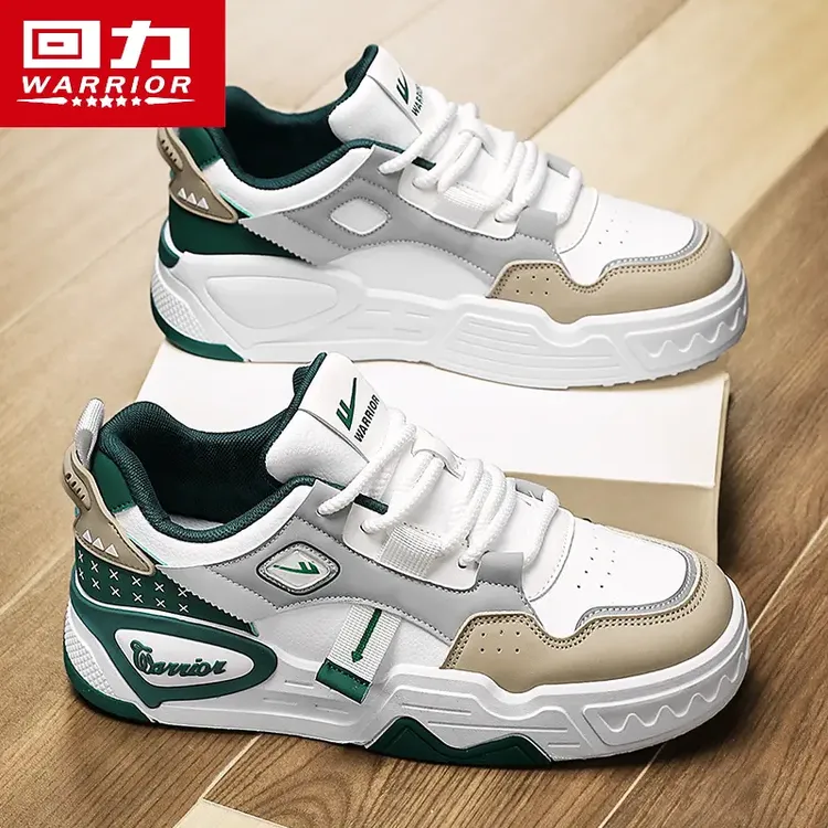 回力男鞋春季休闲百搭运动板鞋子男款厚底增高小白鞋低帮学生潮鞋