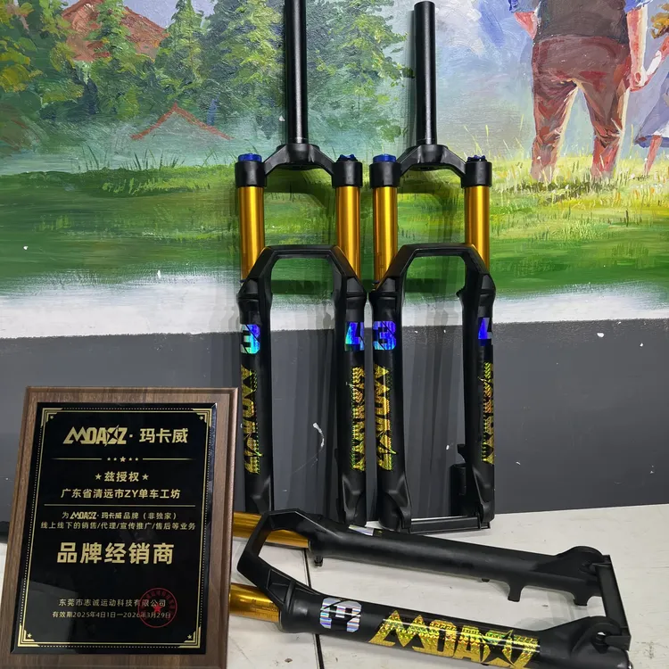 MOAOZ玛卡威34管140行程26/27.5寸气压减震带阻尼