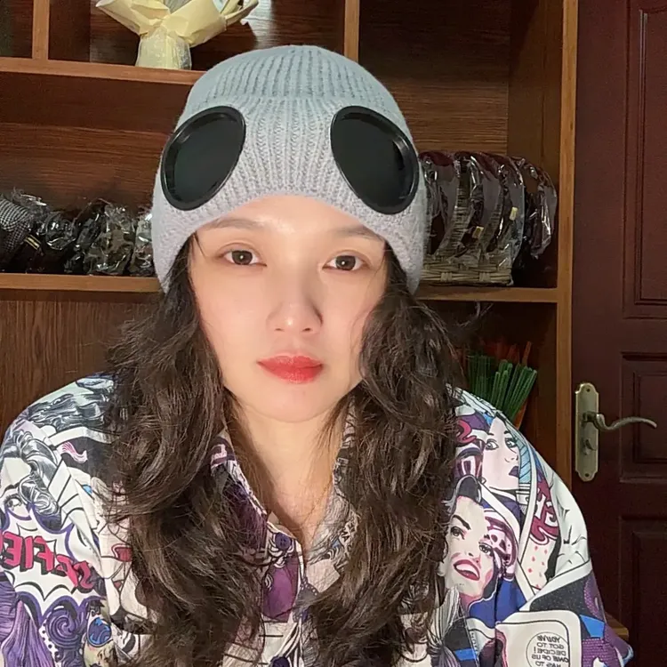 韩系复古卷檐冬季针织帽街头欧美风春秋冬帽子饰品