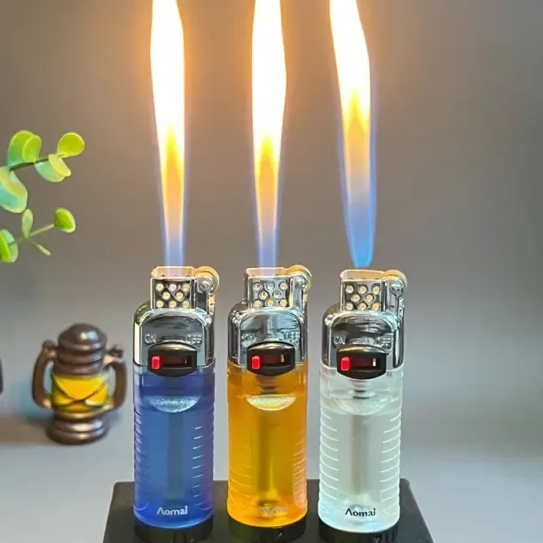 新奇特充气打火机创意个性魔术火焰随身便捷