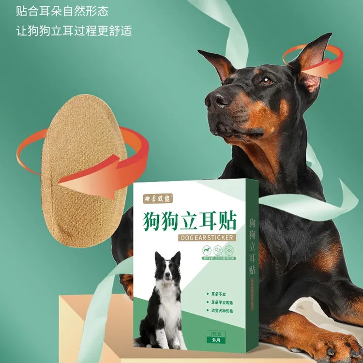 宠物狗狗立耳贴柯基柴犬小型犬耳朵矫正辅助边牧德牧杜宾竖耳神器