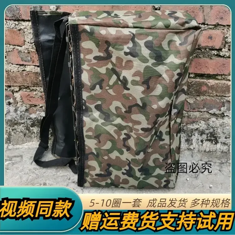 【视频同款一套】户外用防水迷彩套包门套龙门架单肩脚包色工具包