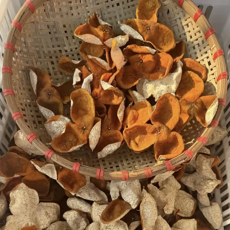 （2025年冬后大红皮）500g蜜香蜜甜新会陈皮太阳生嗮原产地广东新会