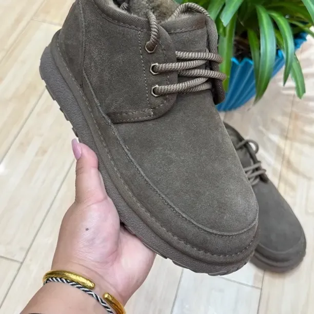 男士户外时尚雪地靴雪地靴经典高帮保暖防滑