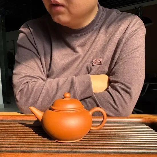 黄龙山原矿生砂朱泥 年糕土 无添加 标品水平 150cc 改善茶汤口感