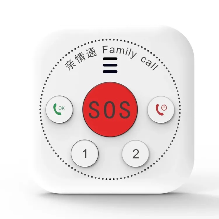 AI语音报警器拉绳报警按键报警支持平台手机同步报警